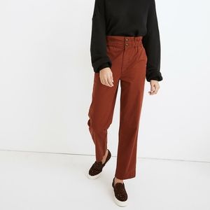 Madewell Paperbag Pull on pants Women's Size 2